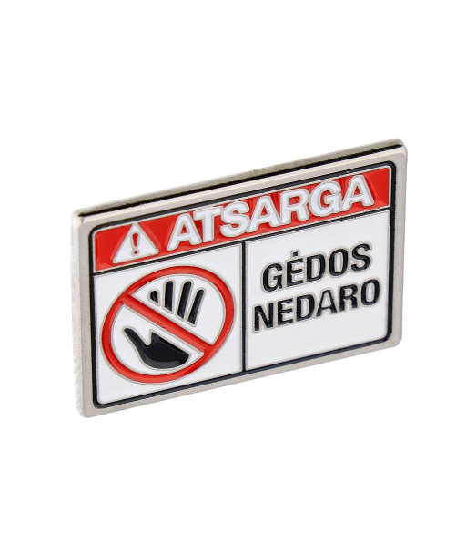 Ženkliukas Atsarga gėdos nedaro
